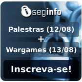 Seginfo Palestras + Wargames